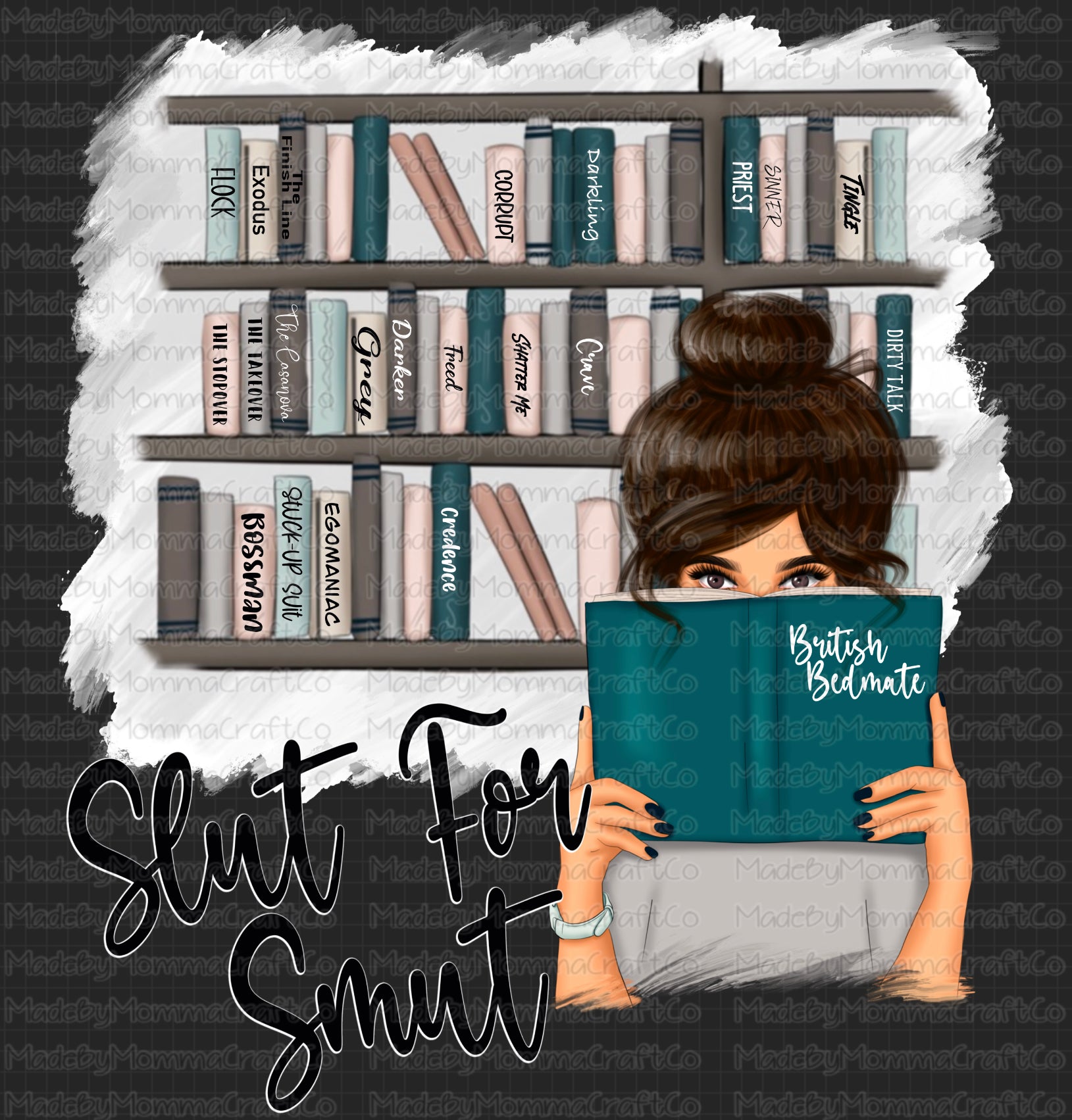 Good Girl Vinyl Sticker Decal Adult Content Smut Romance Books