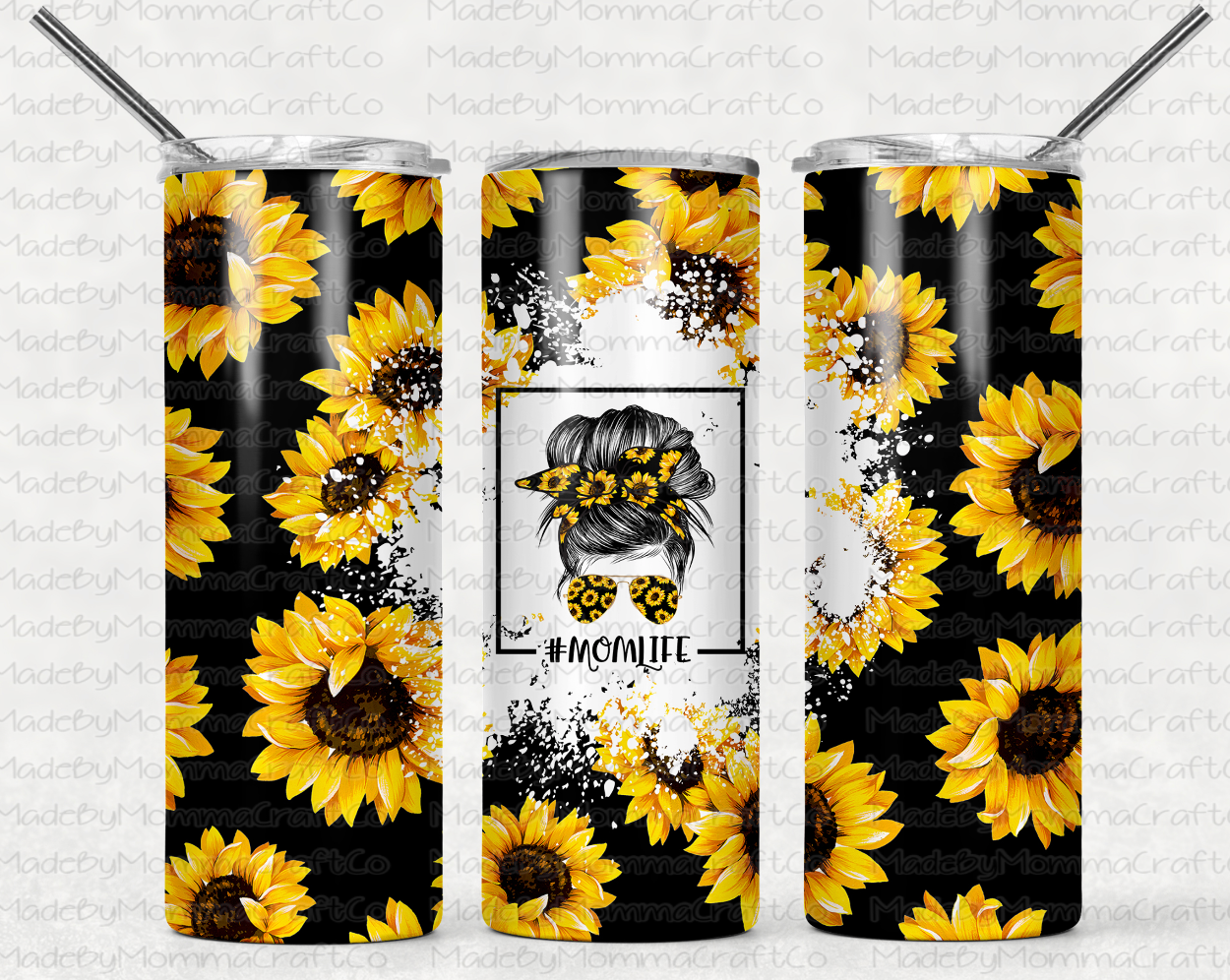 Mom life tumbler, flower tumbler, Straight & Tapered, PNG Sublimation