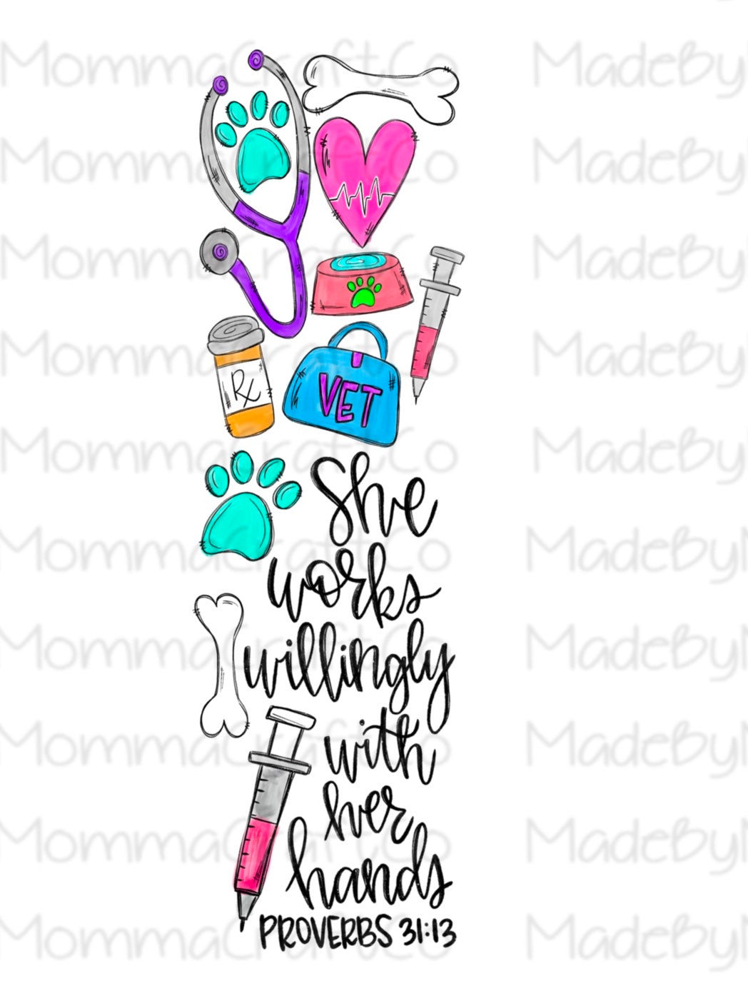 Nurse & Sunflower Pen wraps - Printed Waterslide or Digital Download – Made  By Momma Waterslides