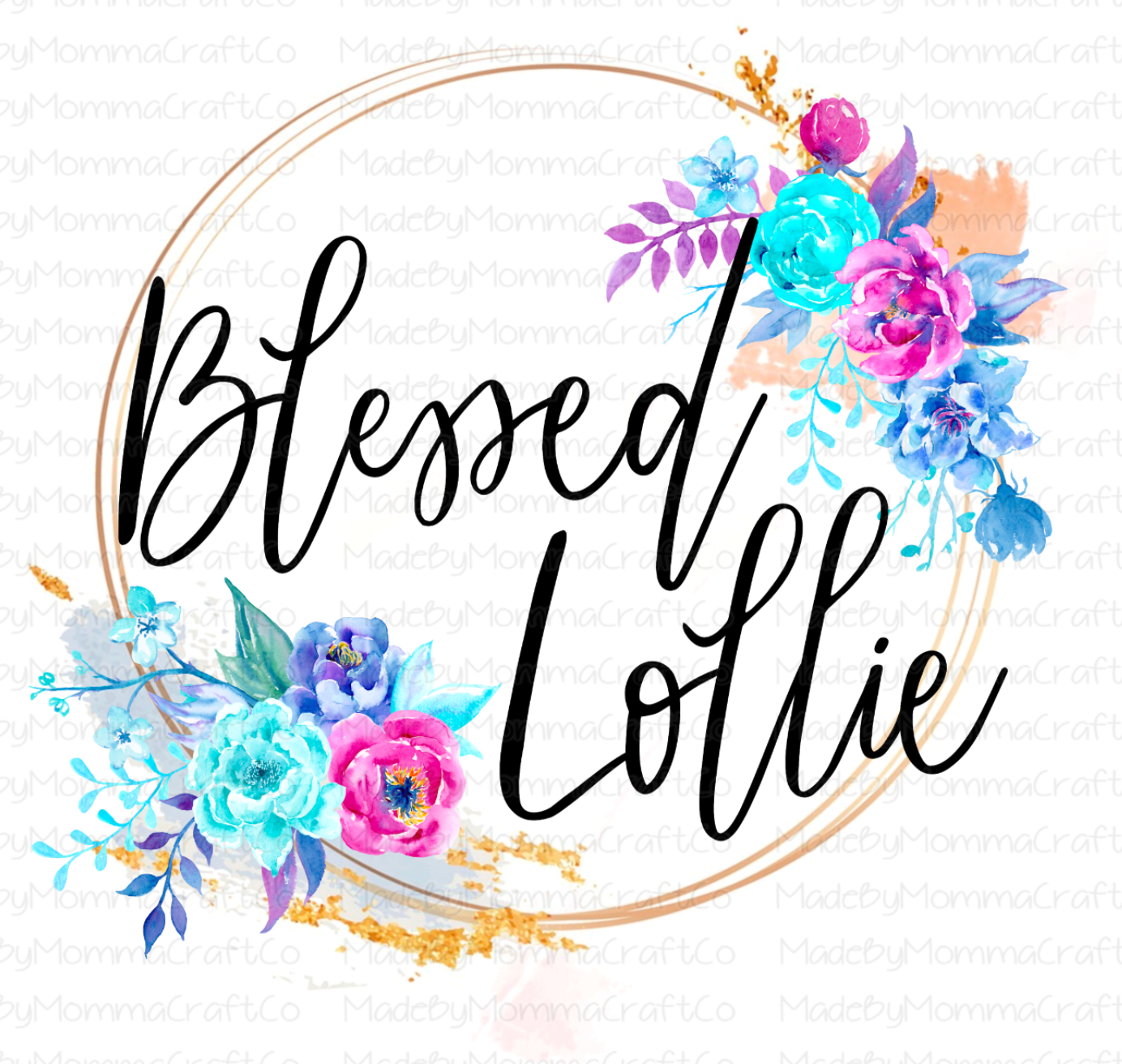 Blessed Lollie - Grandma Cheat Clear Waterslide™ or White Cast Sticker
