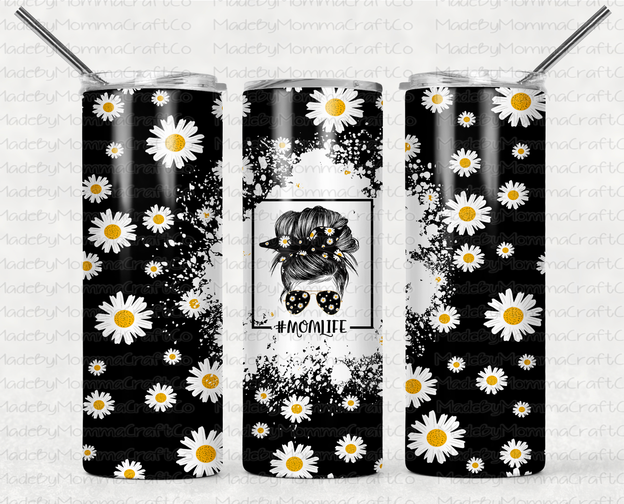 Tumbler Sleeve With Strap – The White Daisy