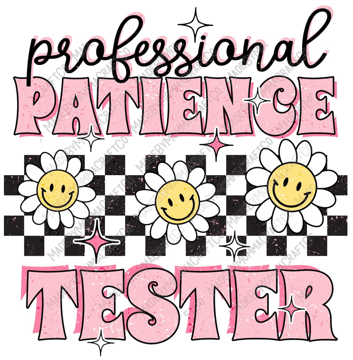 Professional Patience Tester Kids -Cheat Clear Waterslide™ or White Cast Sticker