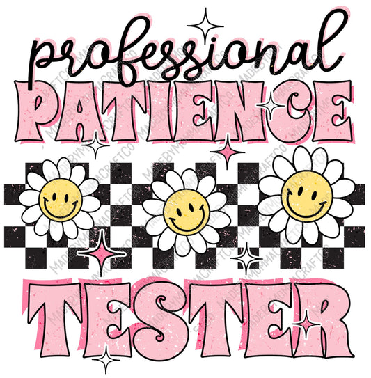 Professional Patience Tester Kids -Cheat Clear Waterslide™ or White Cast Sticker