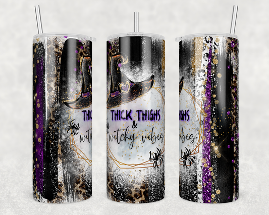 Witchy Vibes - Halloween - Sublimation or Waterslide Wrap - 20oz and 30oz