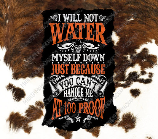 100 proof cowhide wrap - Sublimation or Waterslide Wrap - 20oz and 30oz