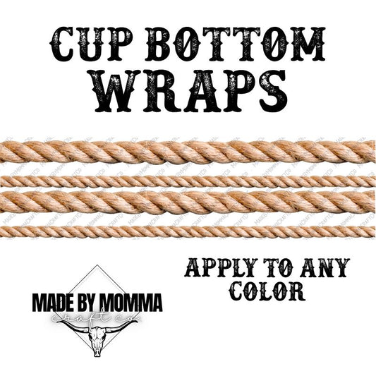 Rope Cup Border Wrap || Cheat Clear Waterslide™ or Cheat Clear Sticker