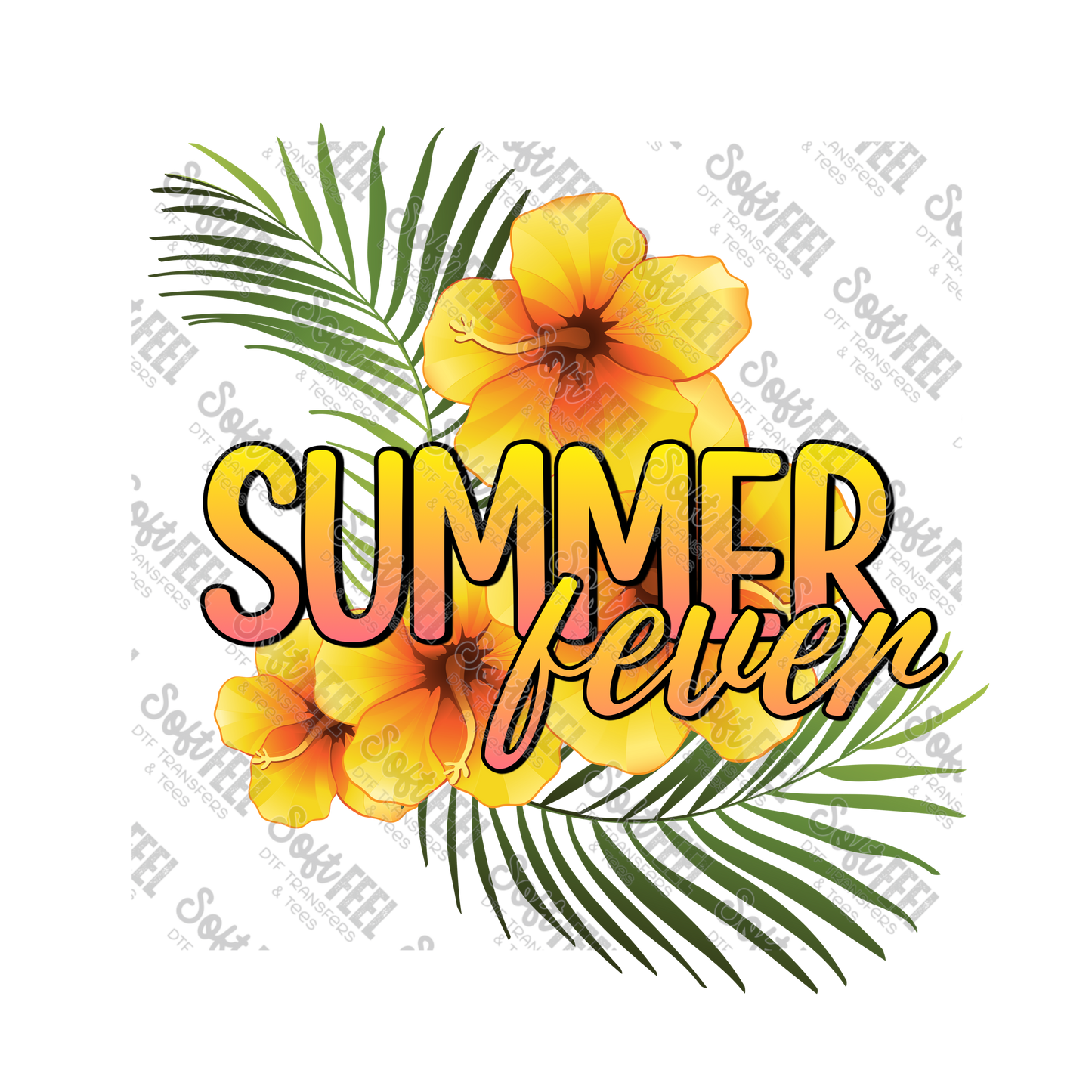 Summer Fever - Direct To Film Transfer / DTF - Heat Press Clothing Transfer