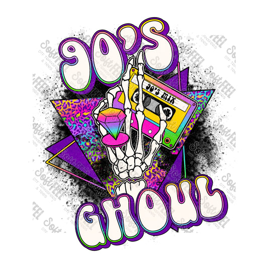 90's Ghoul - Retro / Halloween horror - Direct To Film Transfer / DTF - Heat Press Clothing Transfer