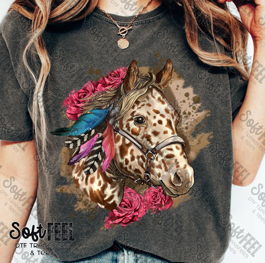 Appaloosa Horse - Country Western - Direct To Film Transfer / DTF - Heat Press Clothing Transfer