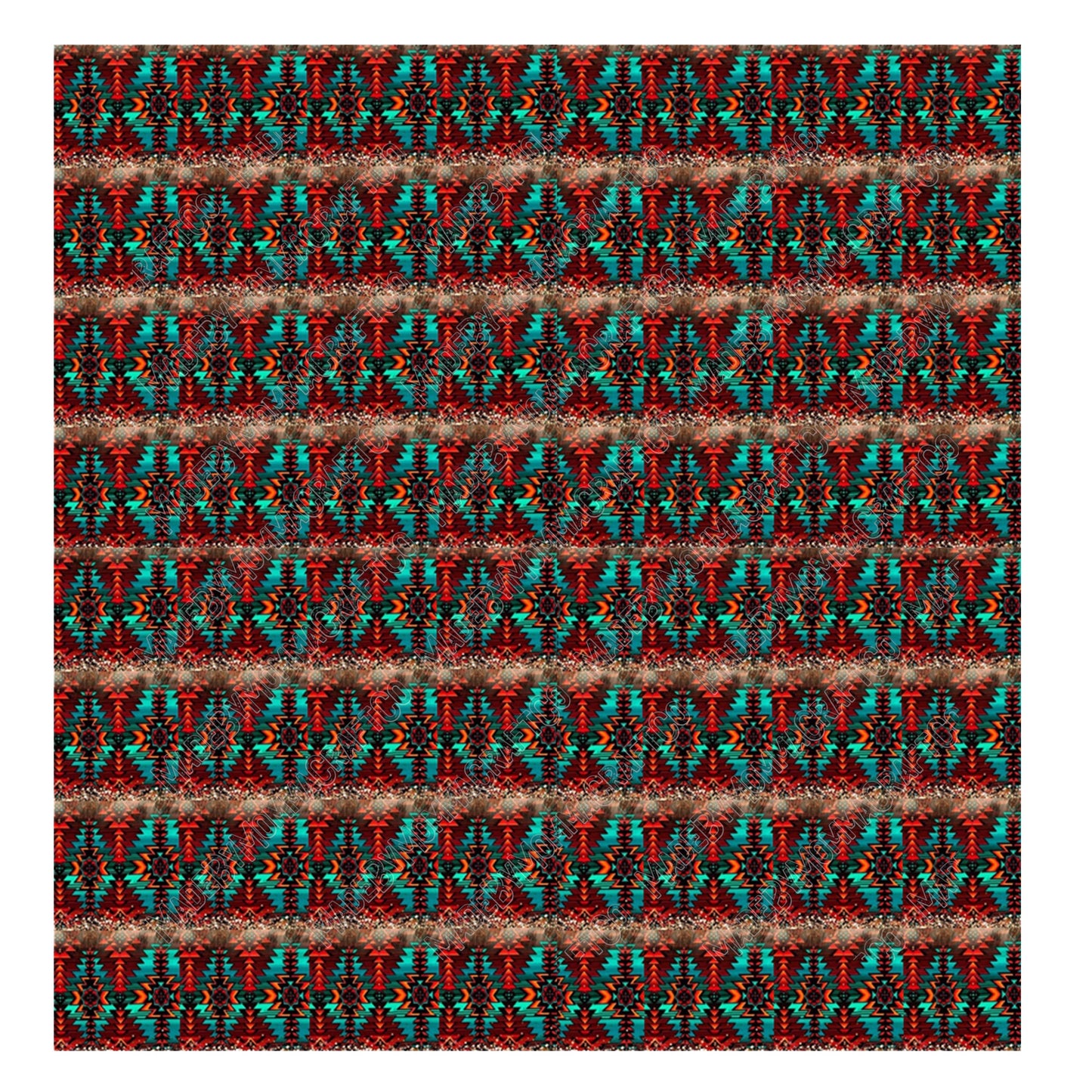 Aztec 10 8x8 - Vinyl Or Waterslide Seamless Wrap