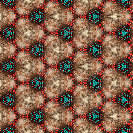 Aztec Pattern 1 - Vinyl Or Waterslide Seamless Wrap