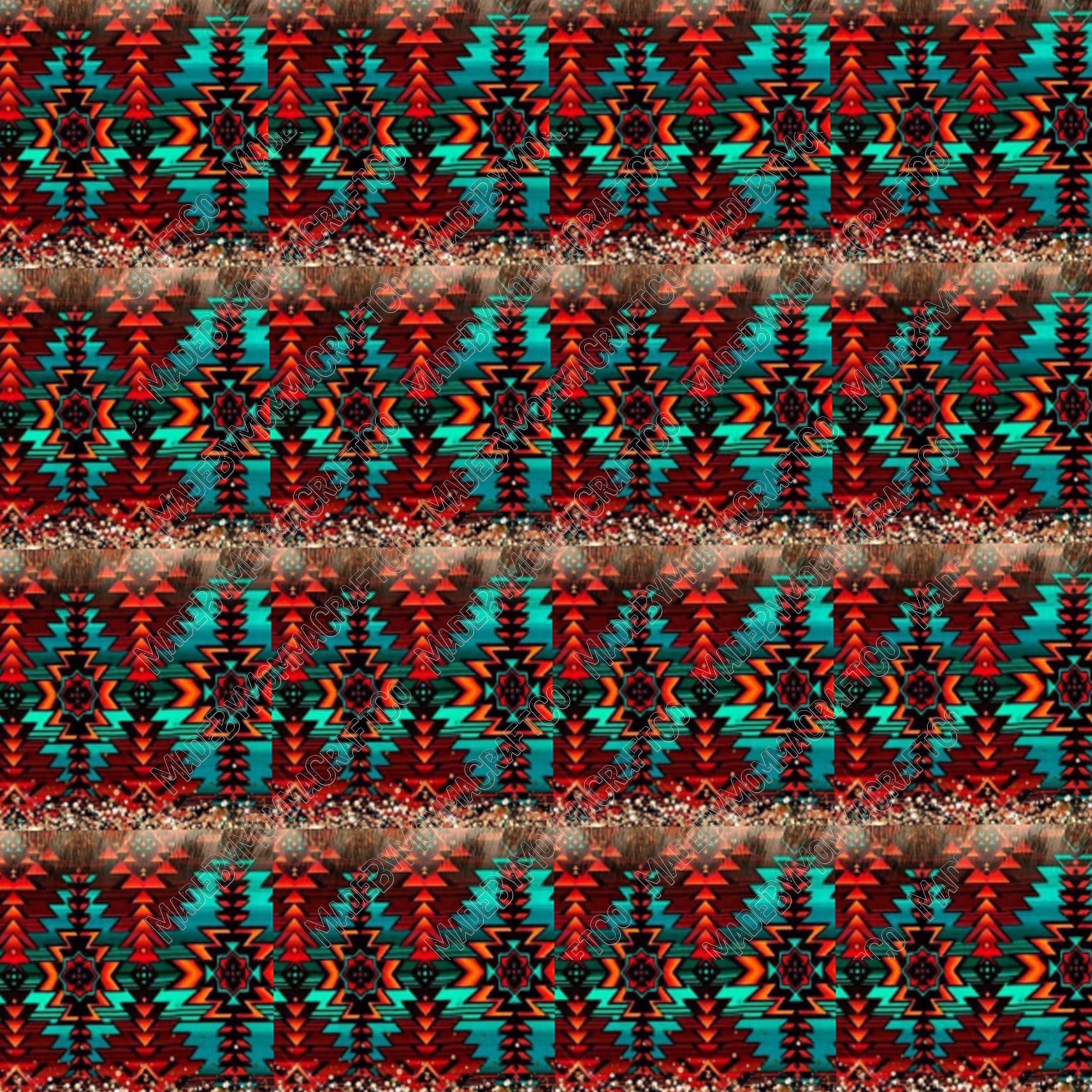 Aztec Pattern 10 - Vinyl Or Waterslide Seamless Wrap – Made By Momma ...