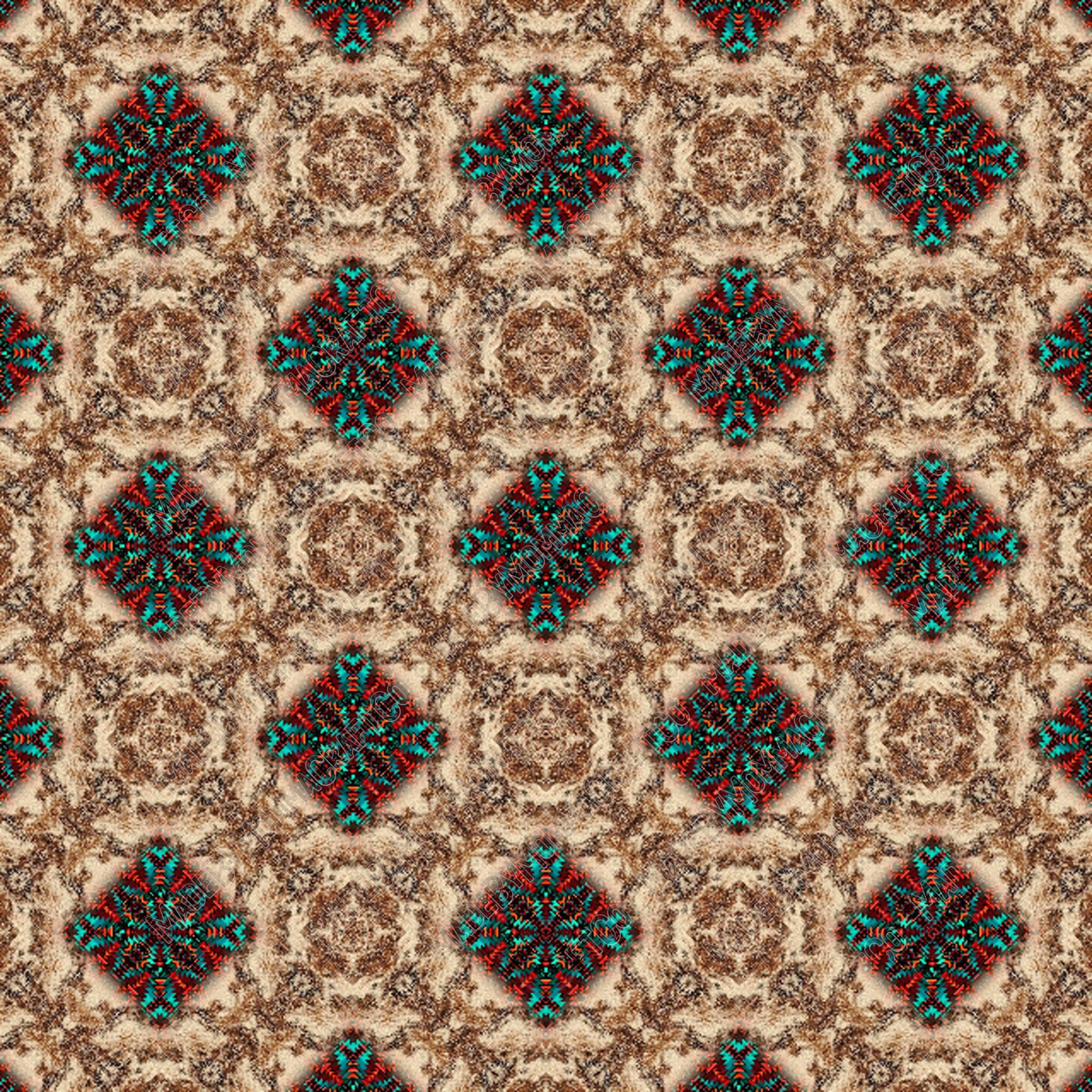 Aztec Pattern 4 - Vinyl Or Waterslide Seamless Wrap