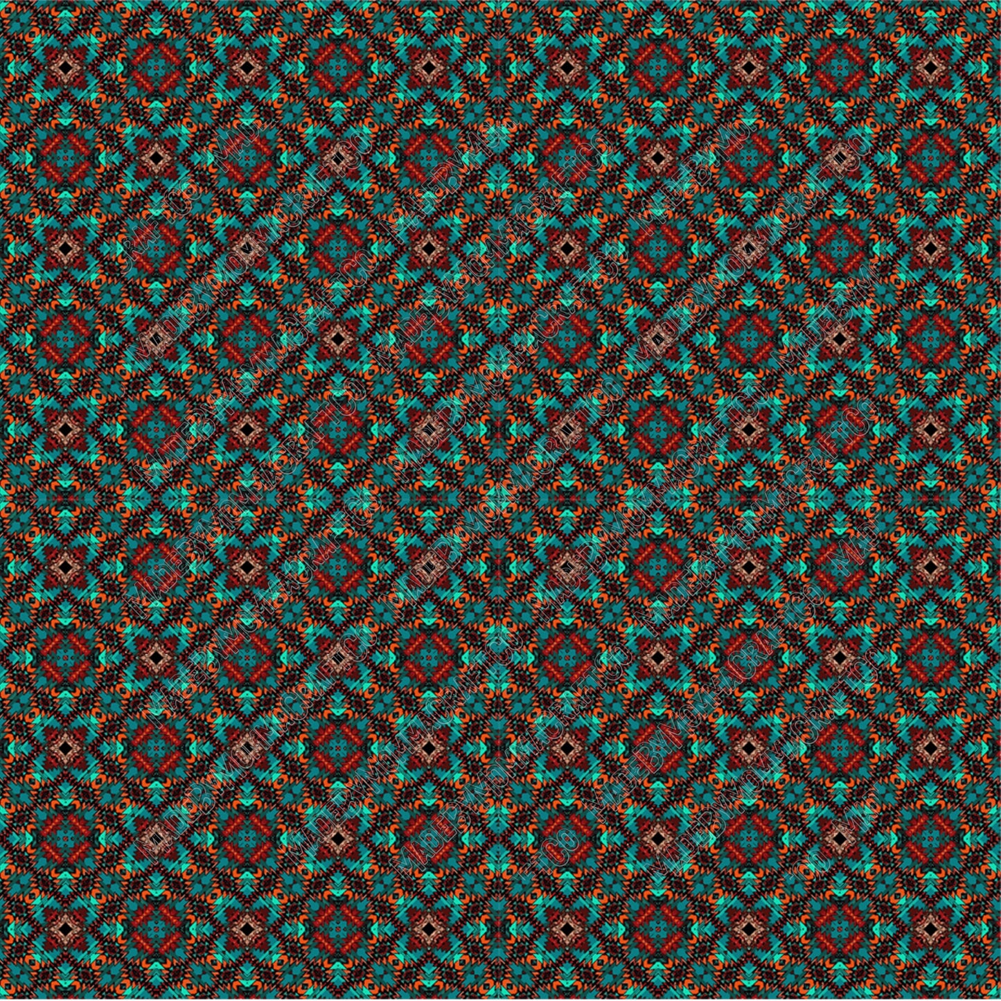 Aztec Pattern 7 - Vinyl Or Waterslide Seamless Wrap