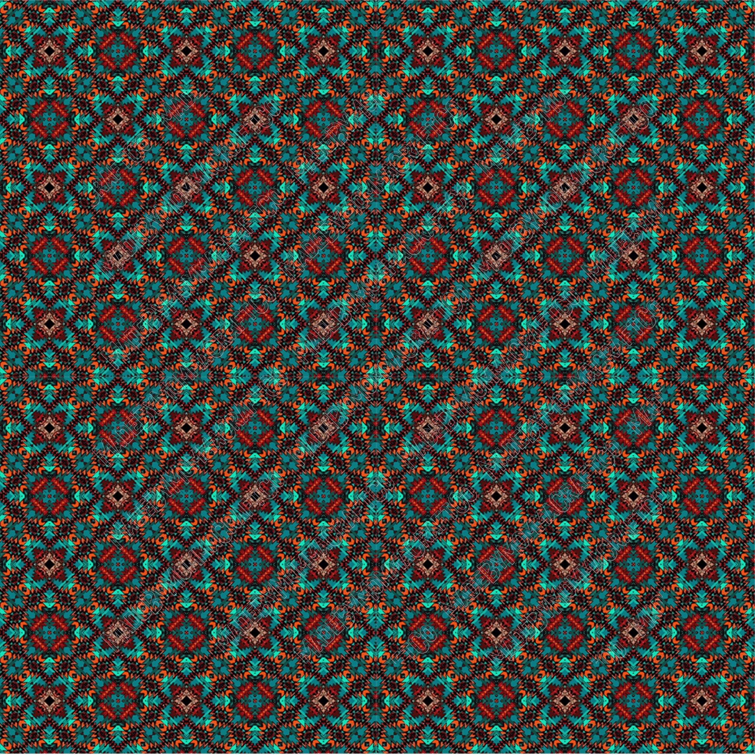 Aztec Pattern 7 - Vinyl Or Waterslide Seamless Wrap