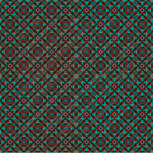 Aztec Pattern 7 - Vinyl Or Waterslide Seamless Wrap