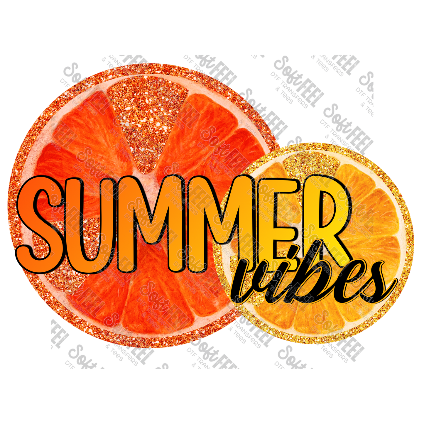 Summer Vibes - Summer - Direct To Film Transfer / DTF - Heat Press Clothing Transfer