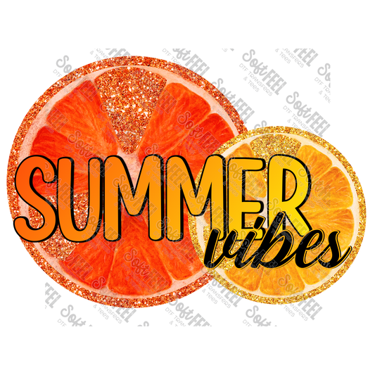 Summer Vibes - Summer - Direct To Film Transfer / DTF - Heat Press Clothing Transfer