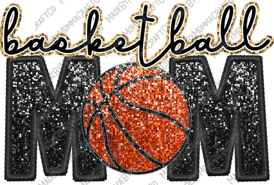 Basketball Mom - Sports - Cheat Clear Waterslide™ or White Cast Sticker