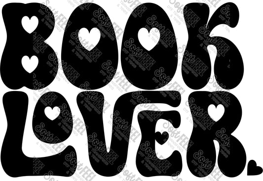 Book Lover - Books - Direct To Film Transfer / DTF - Heat Press Clothing Transfer