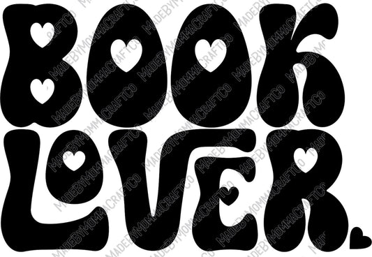 Book Lover - Cheat Clear Waterslide™ or White Cast Sticker