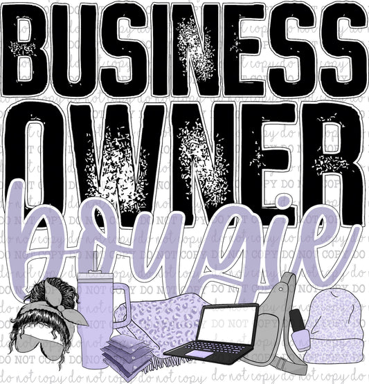 Business Owner Bougie - Occupations / Women - Cheat Clear Waterslide™ or White Cast Sticker