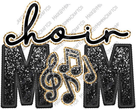 Choir Mom - School - Cheat Clear Waterslide™ or White Cast Sticker