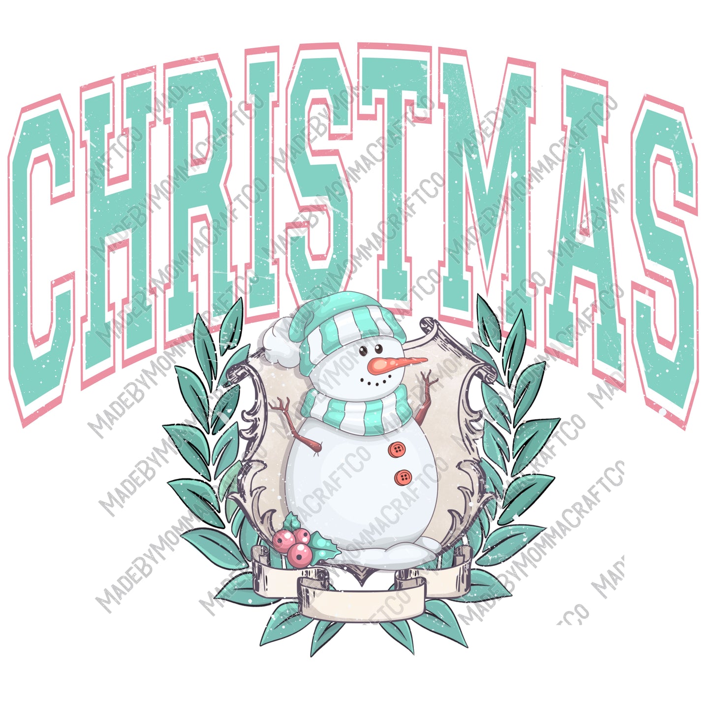 Christmas - Christmas - Cheat Clear Waterslide™ or White Cast Sticker