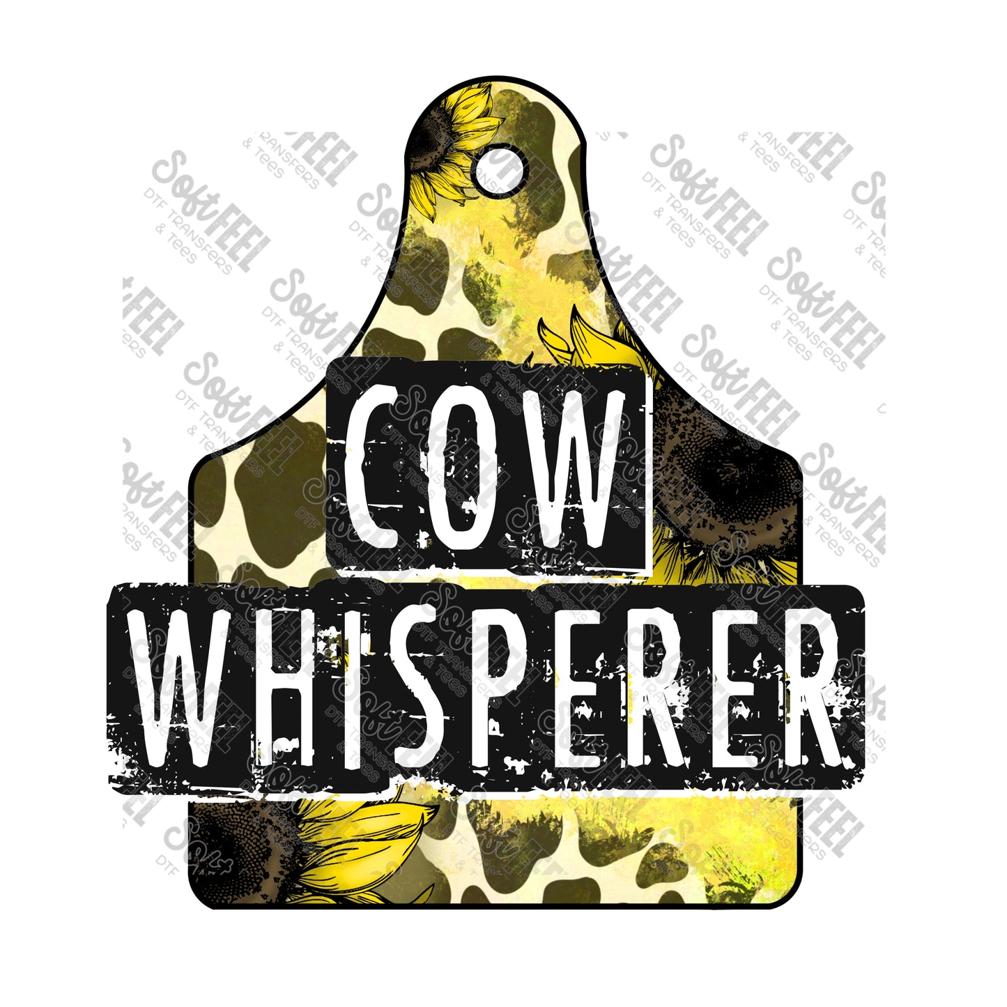 Cow Whisperer - Women's / Country Western - Direct To Film Transfer / DTF - Heat Press Clothing Transfer