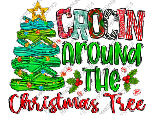 Crocin Around The Christmas Tree - Christmas - Cheat Clear Waterslide™ or White Cast Sticker