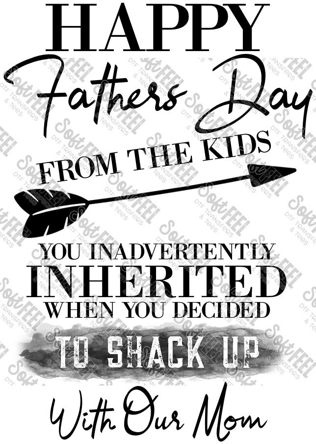 Fathers Day Shack Up - Men&#39;s / Humor - Direct To Film Transfer / DTF - Heat Press Clothing Transfer