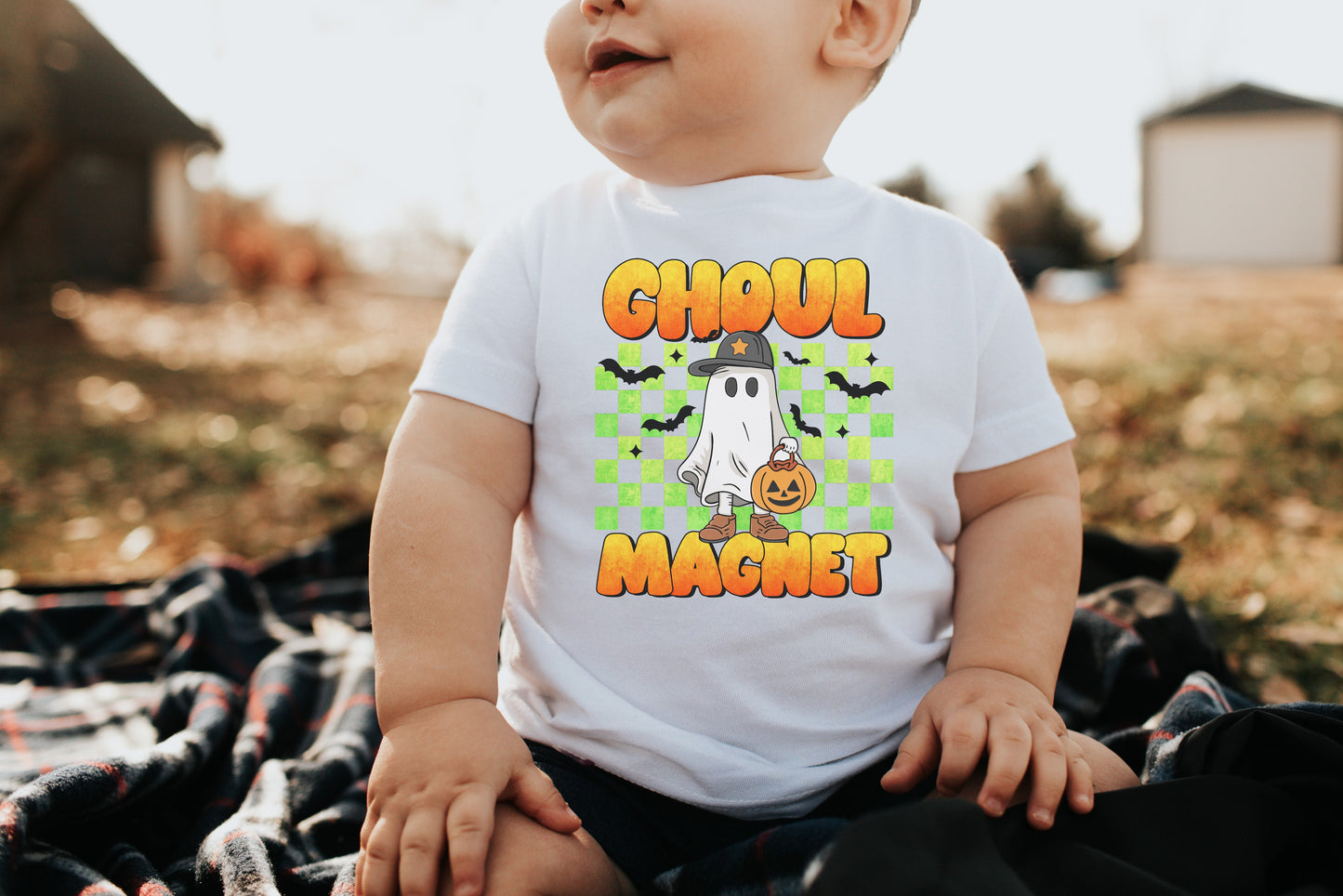 Ghoul Magnet - Halloween / Youth - Direct To Film Transfer / DTF - Heat Press Clothing Transfer