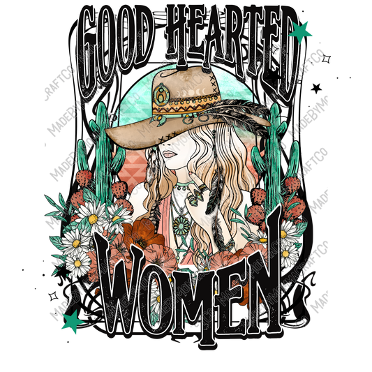 Good Hearted Women - Cheat Clear Waterslide™ or White Cast Sticker