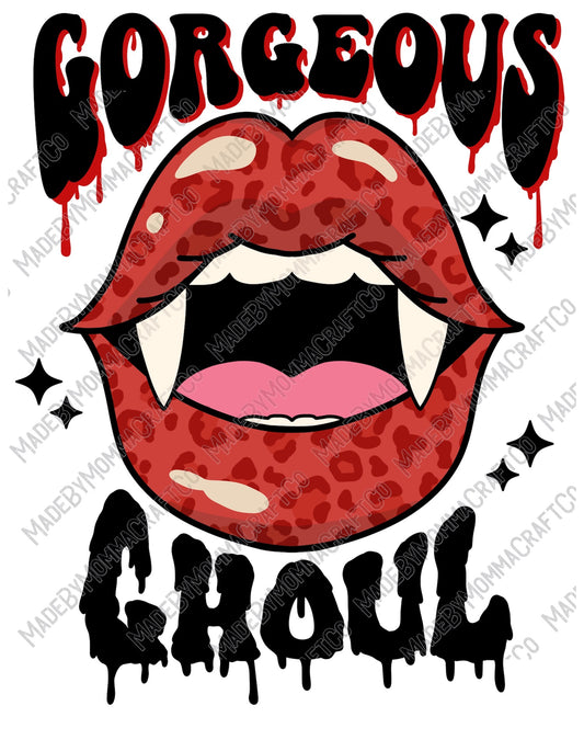 Gorgeous Ghoul Lips - Halloween - Cheat Clear Waterslide™ or White Cast Sticker