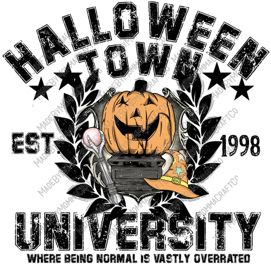 Halloween University -Cheat Clear Waterslide™ or White Cast Sticker