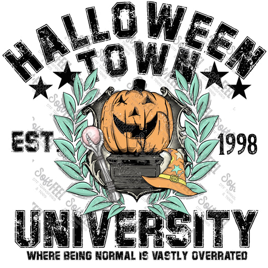 Halloween University - Fall / Halloween horror - Direct To Film Transfer / DTF - Heat Press Clothing Transfer