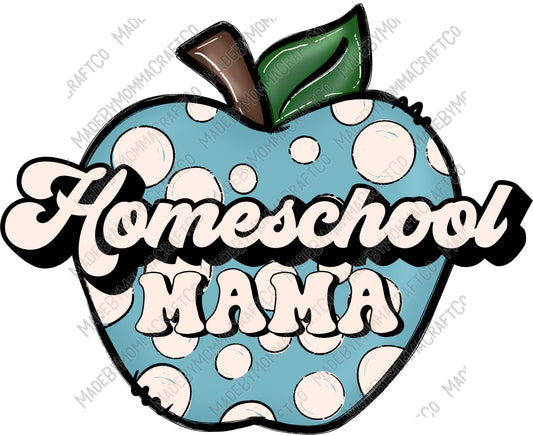 Homeschool Mama - Back to School - Cheat Clear Waterslide™ or White Cast Sticker