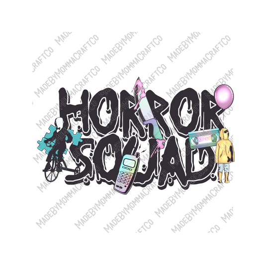 Horror Squad- Cheat Clear Waterslide™ or White Cast Sticker