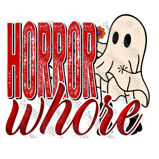 Horror Wh*re - Halloween - Direct To Film Transfer / DTF - Heat Press Clothing Transfer