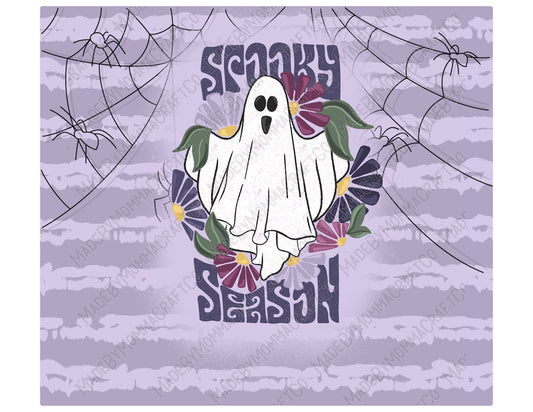 Spooky Season Tumbler - Sublimation or Waterslide Wrap - 20oz and 30oz