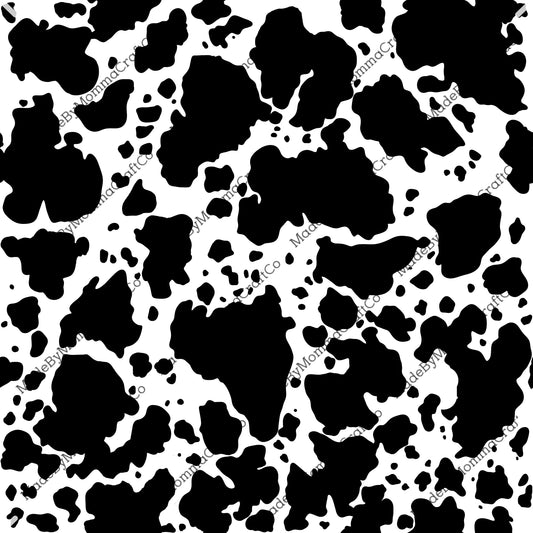 Cow Print 5 - Vinyl Or Waterslide Seamless Wrap