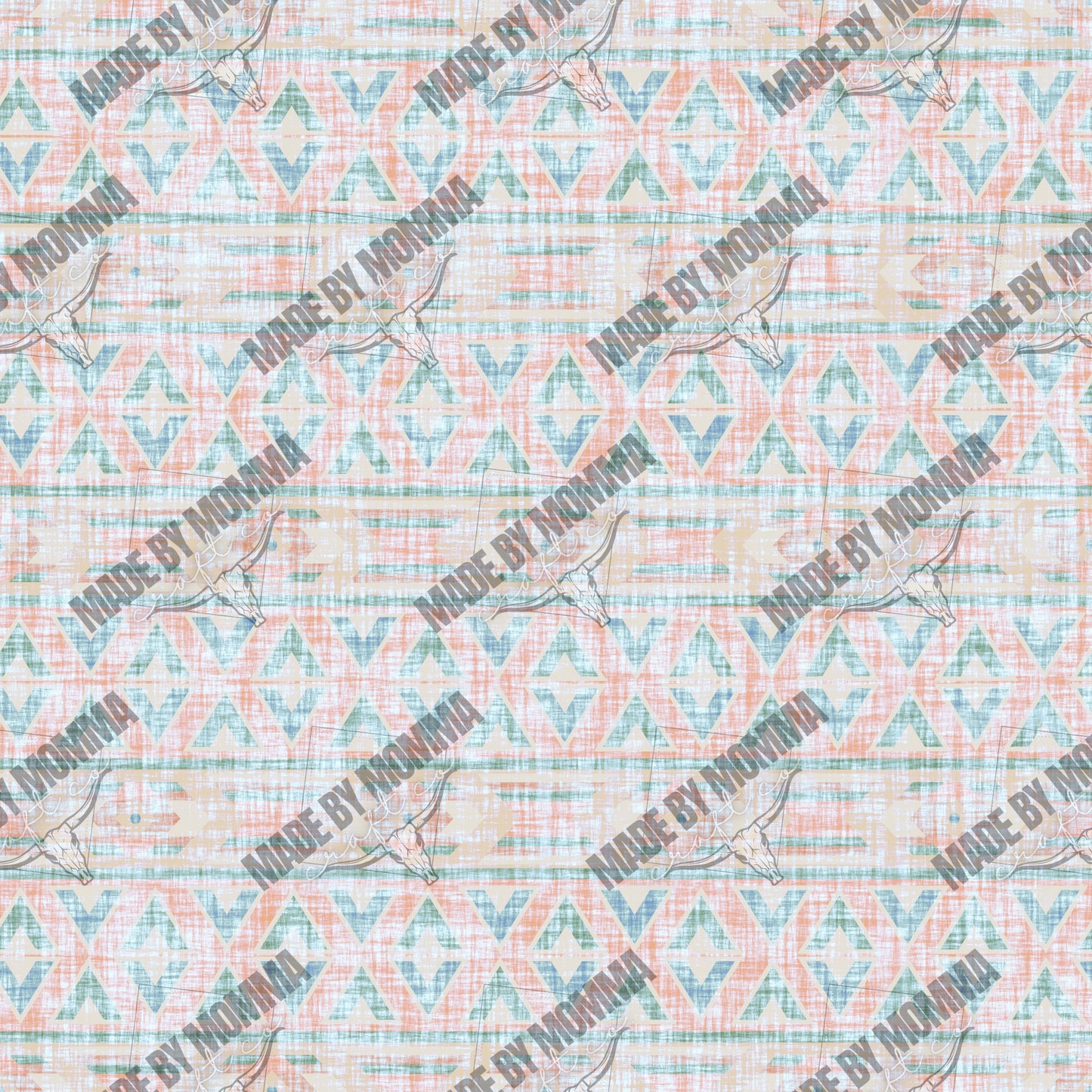 Seamless Rustic Tribal 11 - Vinyl Or Waterslide Seamless Wrap