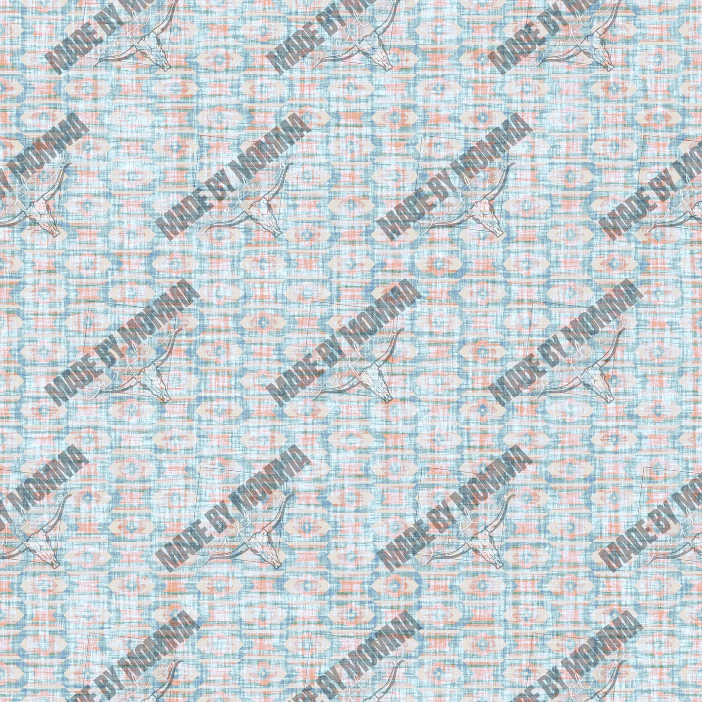 Seamless Rustic Tribal 9 - Vinyl Or Waterslide Seamless Wrap