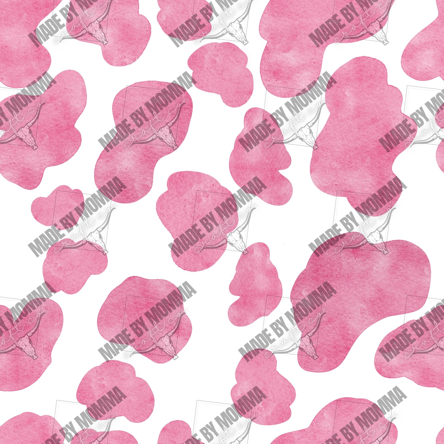 Pink Farm Pattern 3 - Vinyl Or Waterslide Seamless Wrap