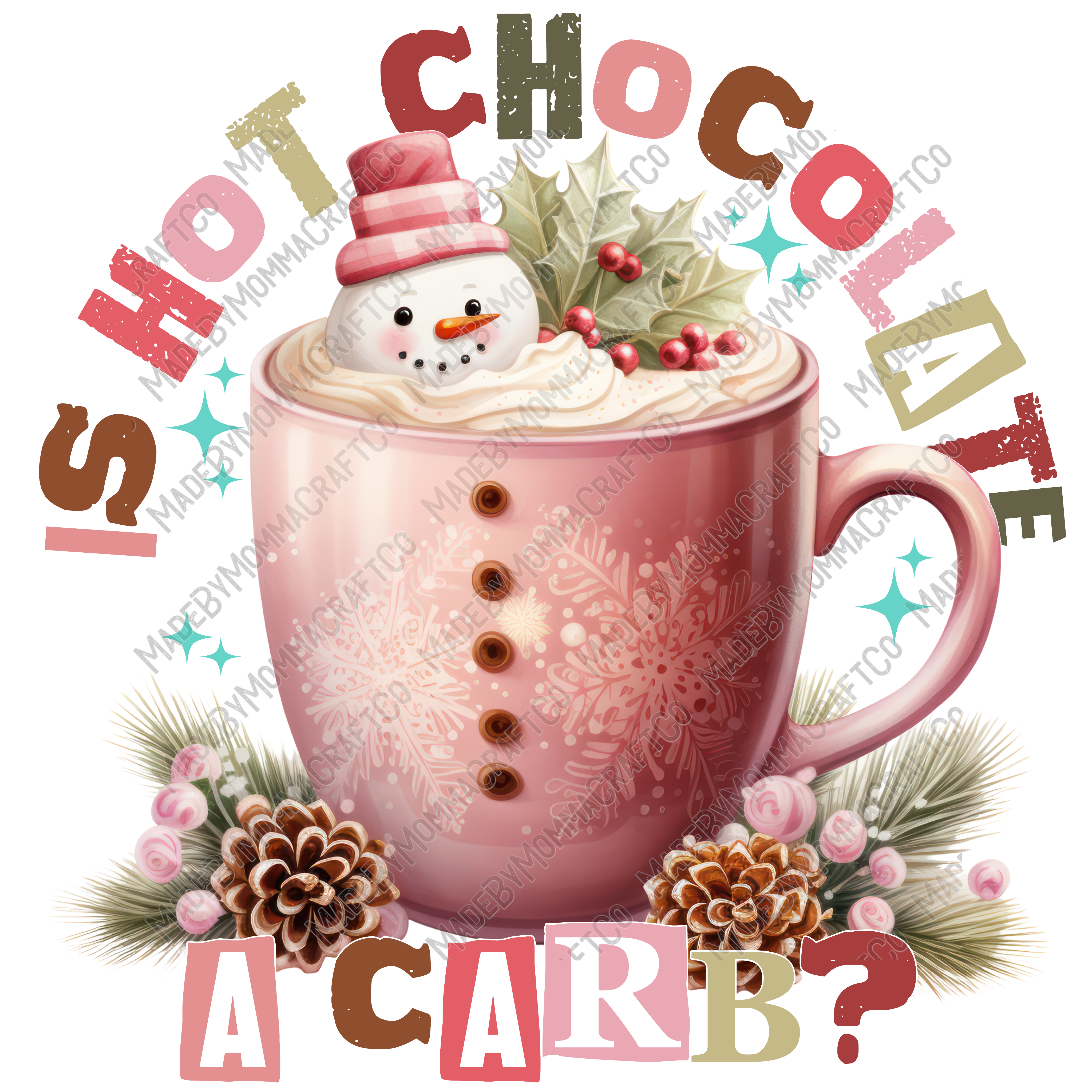 Is Hot Chocolate A Carb - Cheat Clear Waterslide™ or UV DTF Sticker