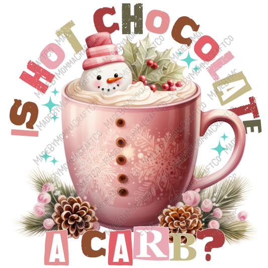 Is Hot Chocolate A Carb - Cheat Clear Waterslide™ or White Cast Sticker