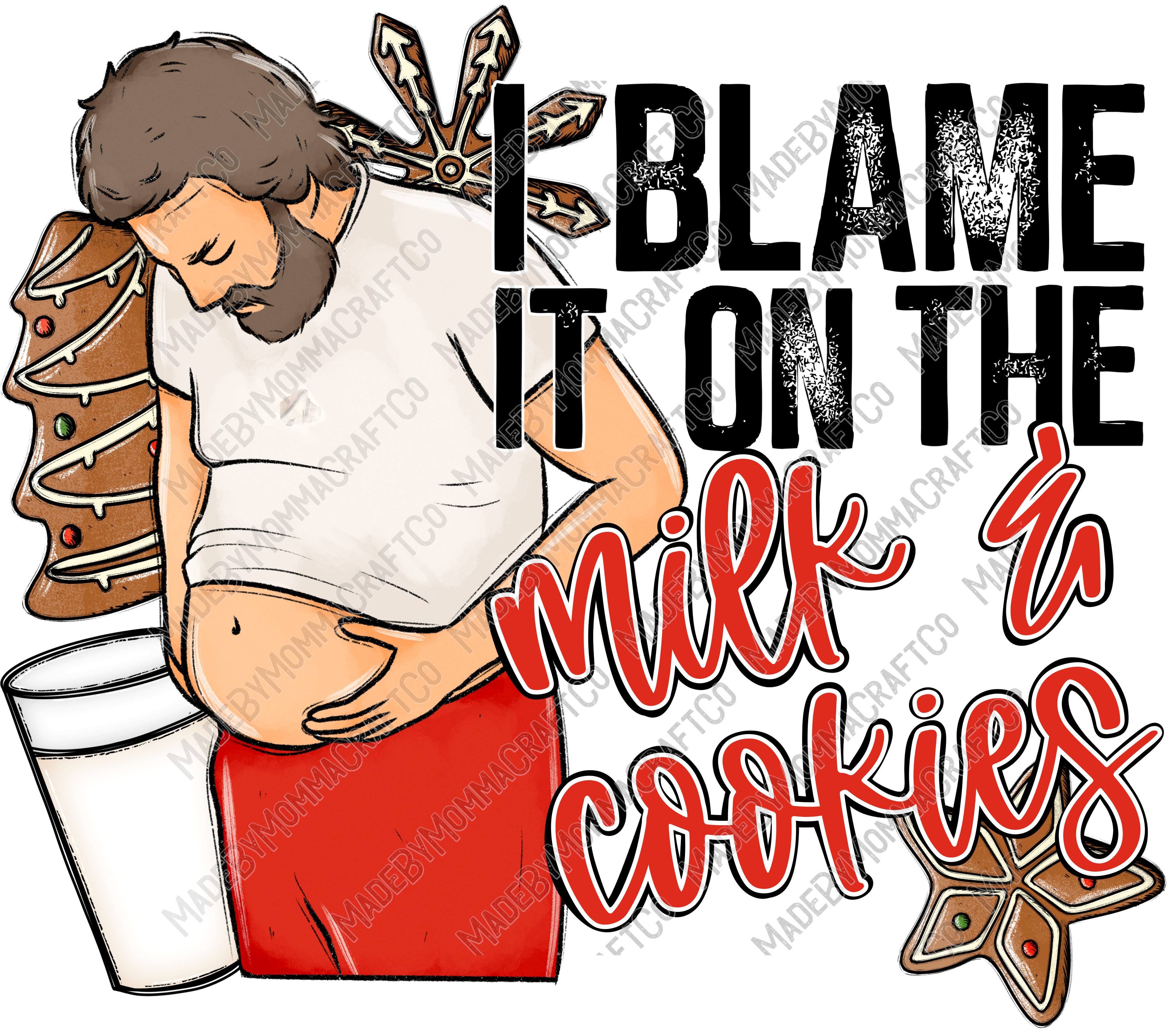 I Blame It On - Cheat Clear Waterslide™ or UV DTF Sticker