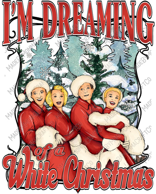 Im Dreaming Christmas Classic  -Cheat Clear Waterslide™ or White Cast Sticker