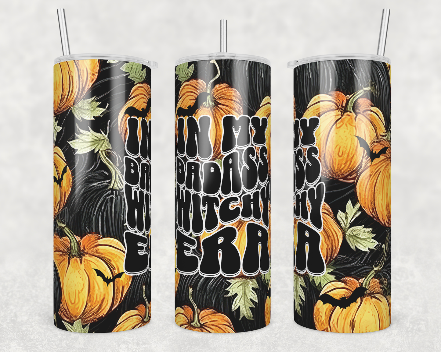 Badass Witchy Era - Halloween - Sublimation or Waterslide Wrap - 20oz and 30oz