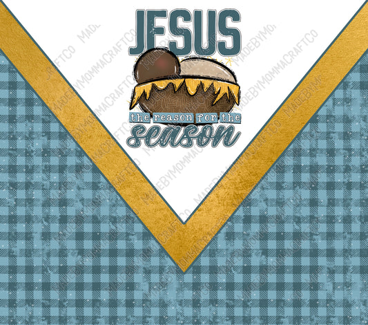 Jesus Is The Reason 2 Tumbler - Sublimation or Waterslide Wrap - 20oz and 30oz